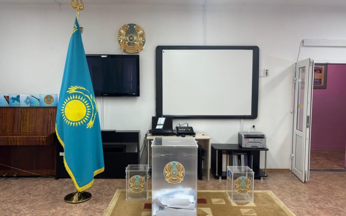 Центральная избирательная комиссия Казахстана показала образец бюллетеня для голосования на выборах в Курултай