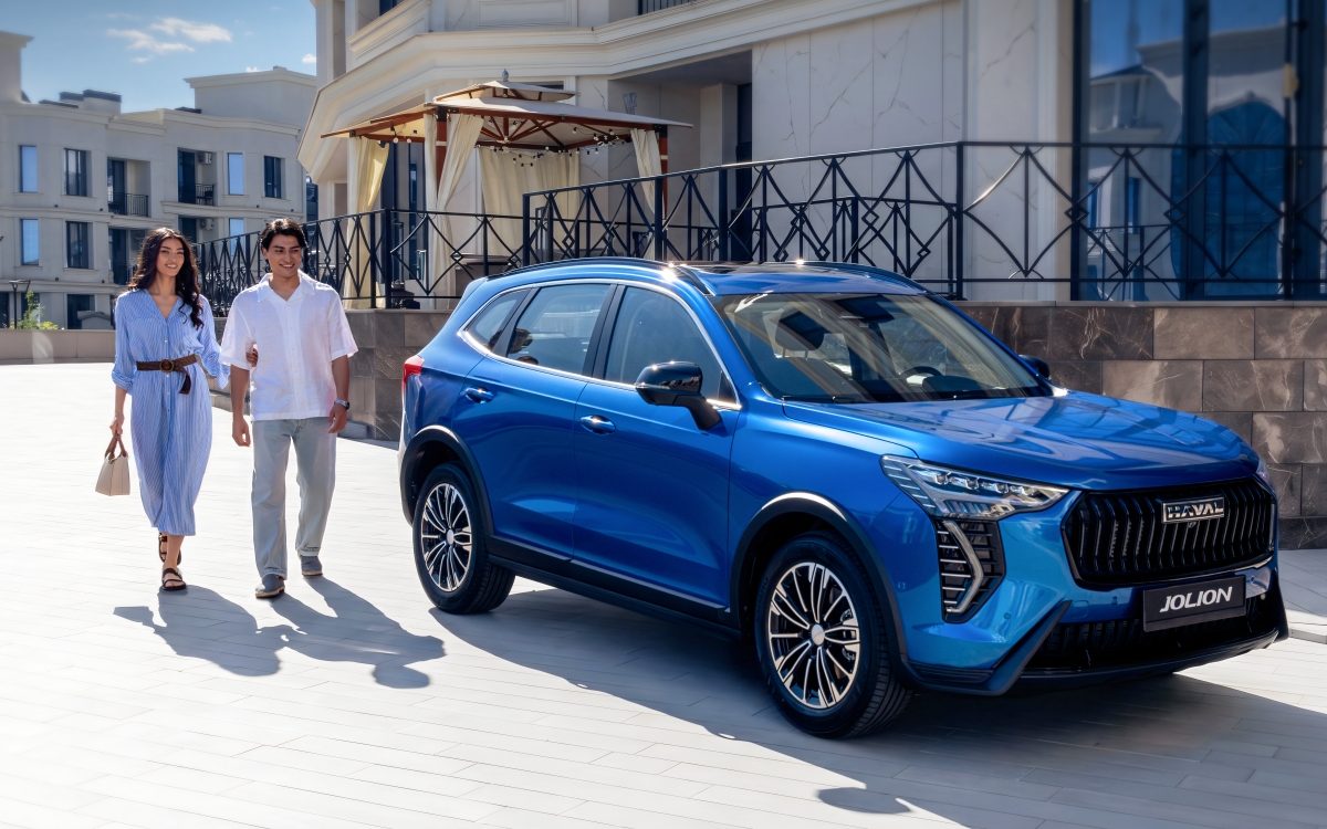 Эксклюзивно для Казахстана: HAVAL Jolion получил новый цвет Sapphire