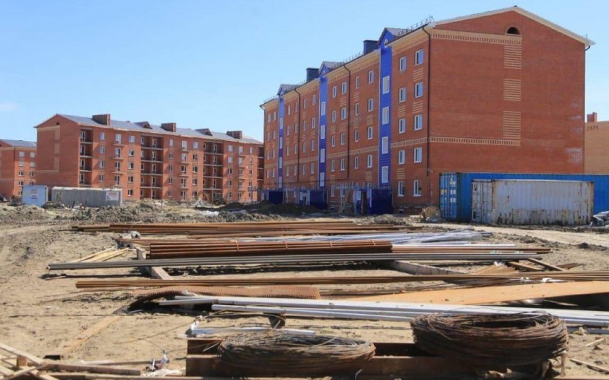 В Костанае завершилось строительство многоквартирных жилых домов в микрорайоне «Кунай»