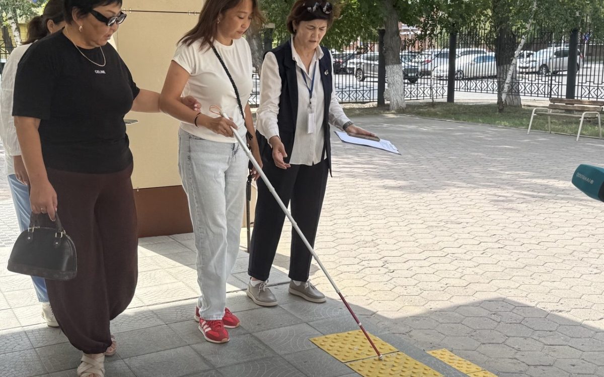 Костанайские избирательные участки проверили на доступность для людей с инвалидностью