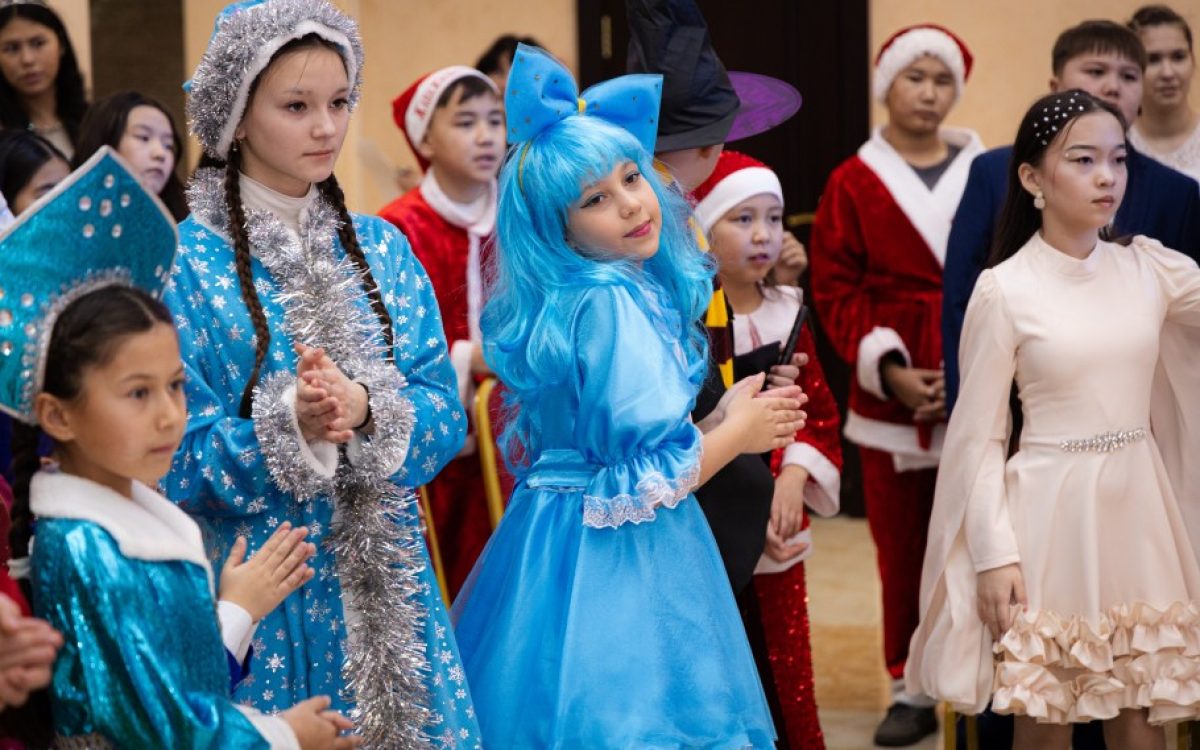 Президентская елка прошла в Костанае