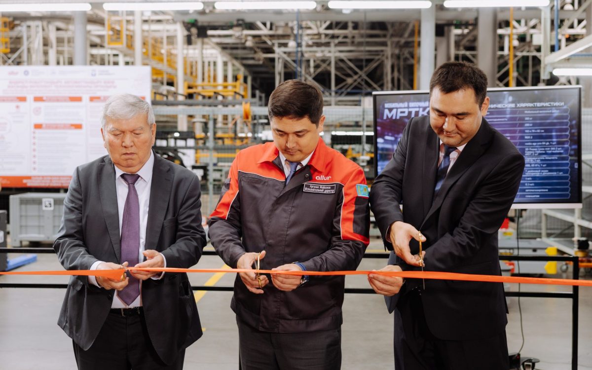 На заводе Allur в Костанае открыли первый в Казахстане центр роботизации, автоматизации производства и технологий искусственного интеллекта