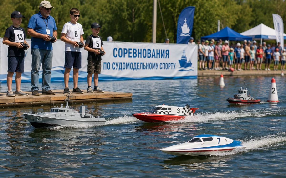 22 августа костанайцев приглашают на зрелищные соревнования по судомодельному спорту