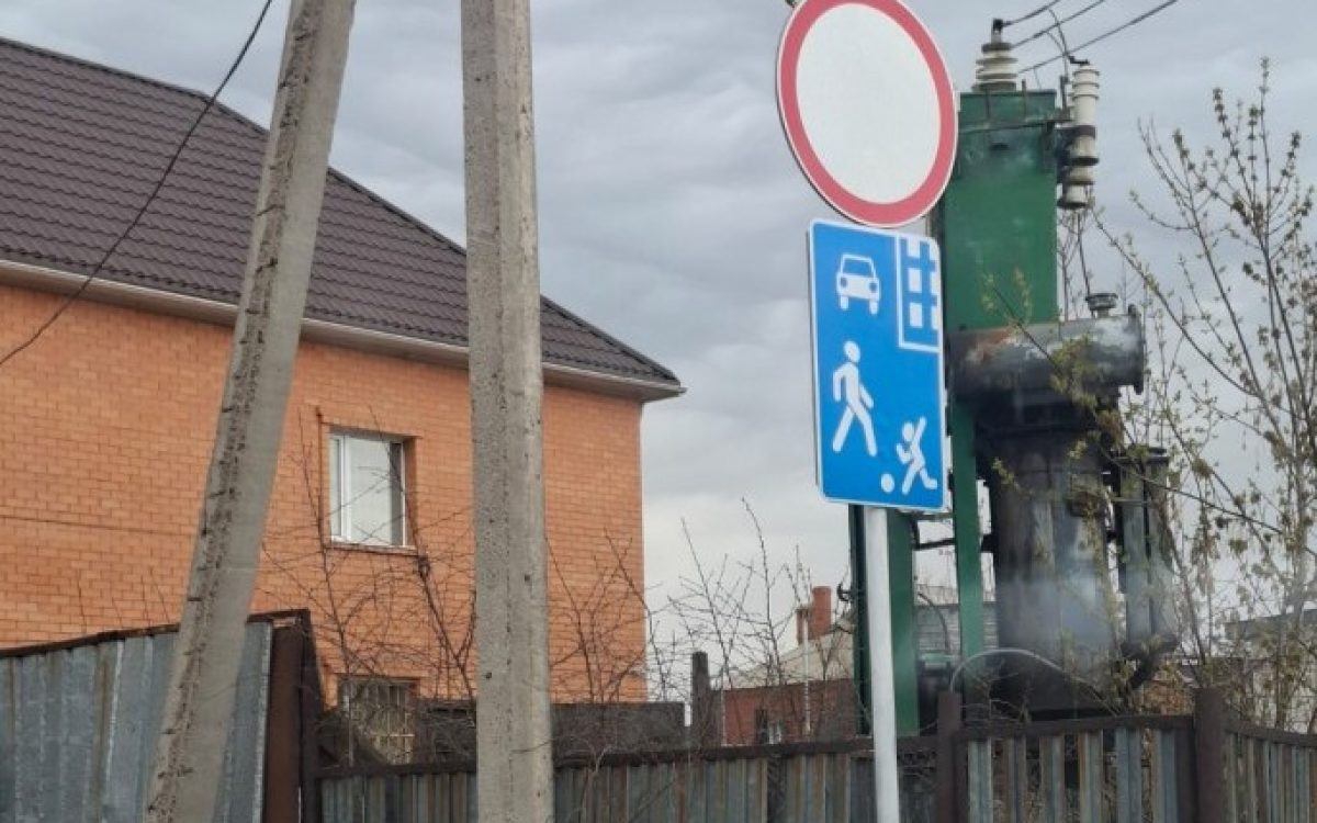 В Костанае снова не смогли выбрать подрядчика для установки дорожных знаков