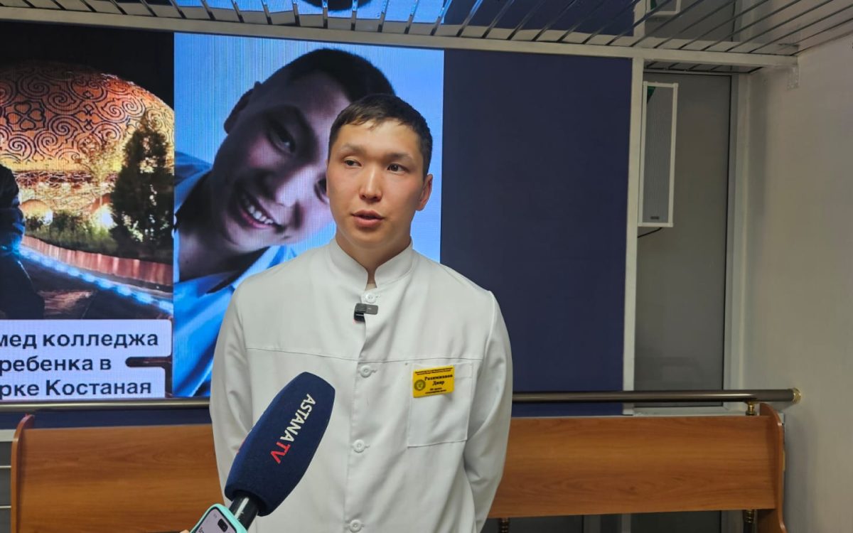 Студент медицинского колледжа из Костаная рассказал, как спас 5-летнего мальчика в термопарке