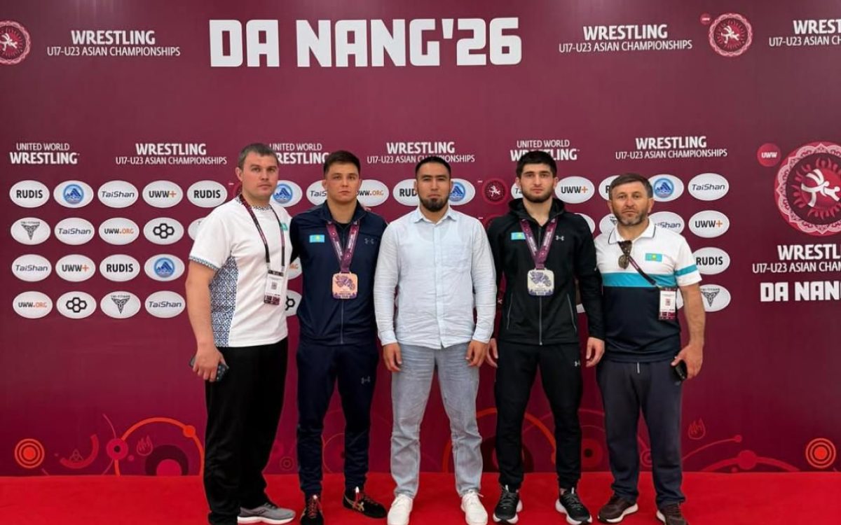Борцы из Костанайской области стали призерами чемпионата Азии