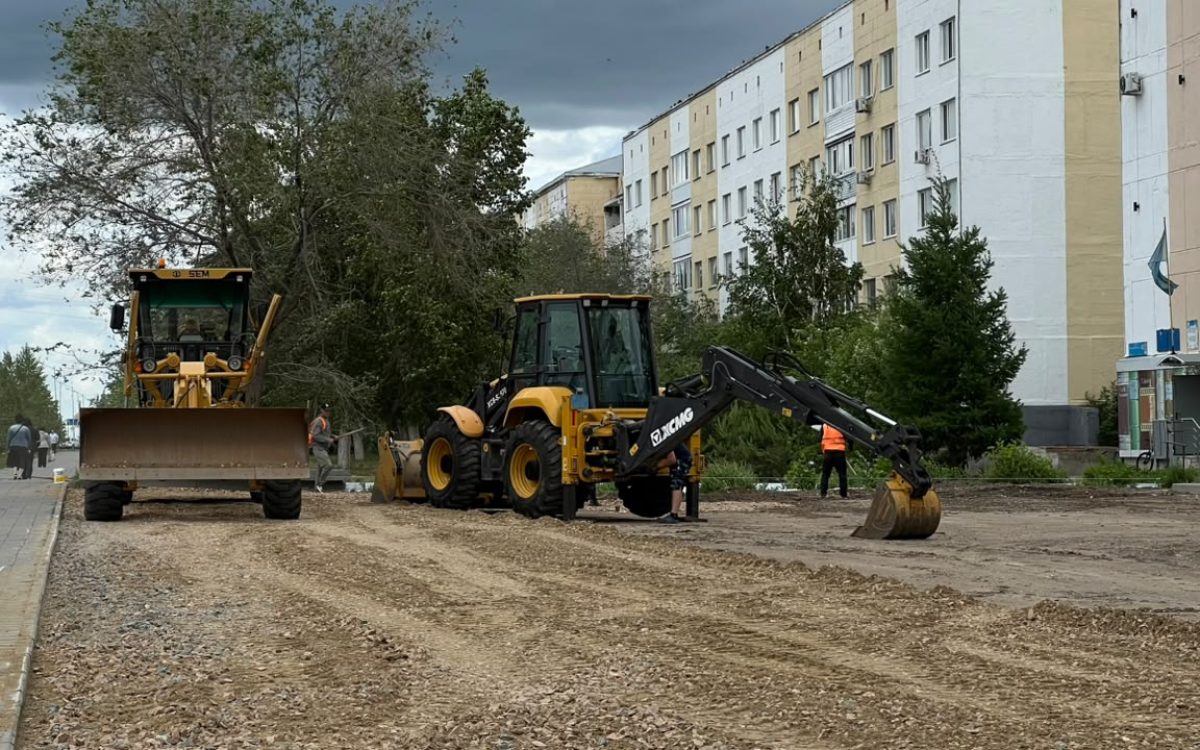 В Костанае обновляют общегородские парковки