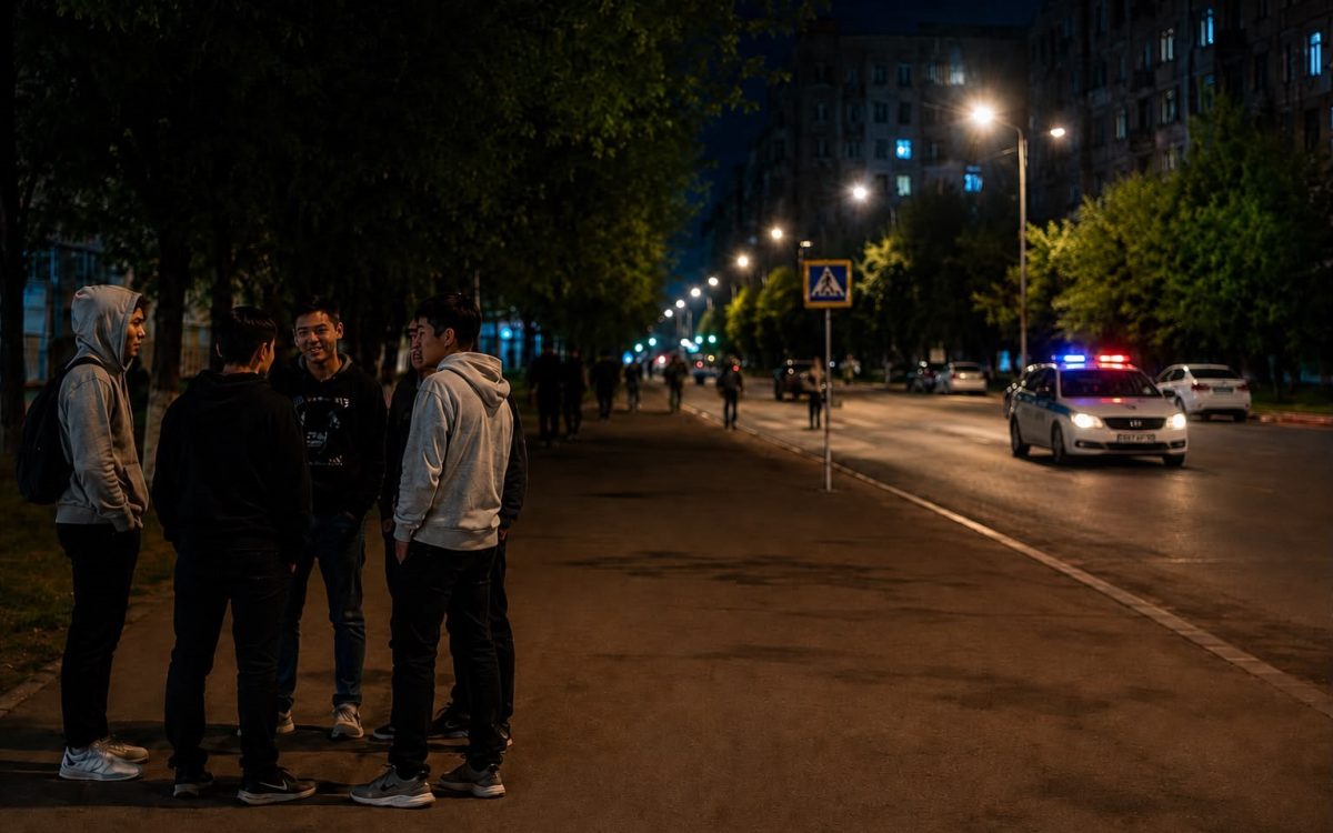 Түнгі көшедегі жасөспірімдер. Қауіпсіздікке кім жауапты?