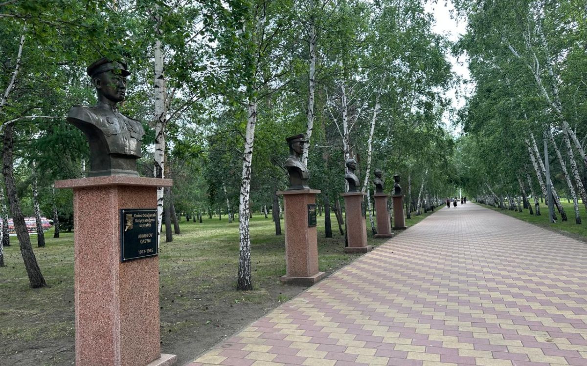 «Островок тишины»: парк Победы остается одним из популярных мест отдыха в Костанае