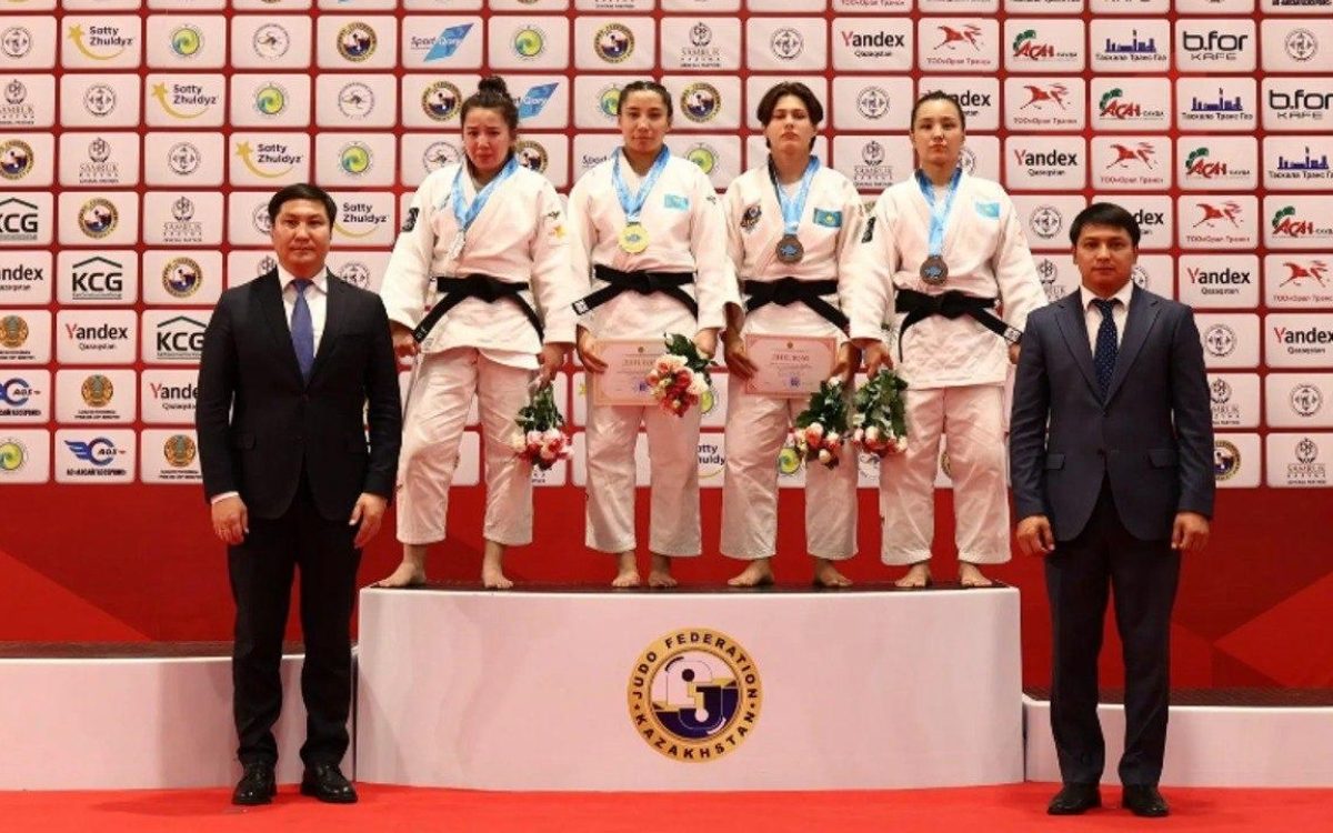 Костанайская спортсменка Самалай Ергалиева завоевала золото чемпионата Казахстана по дзюдо