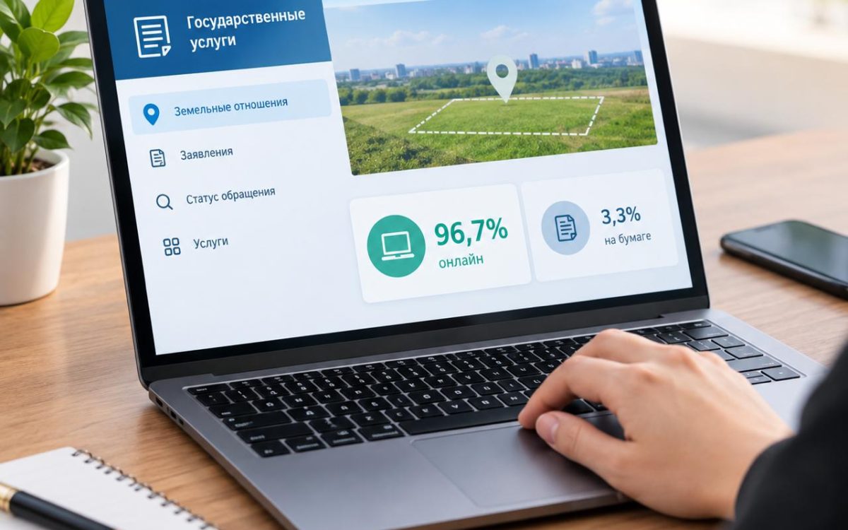 Почти 97% госуслуг земельного отдела Костаная жители получают онлайн